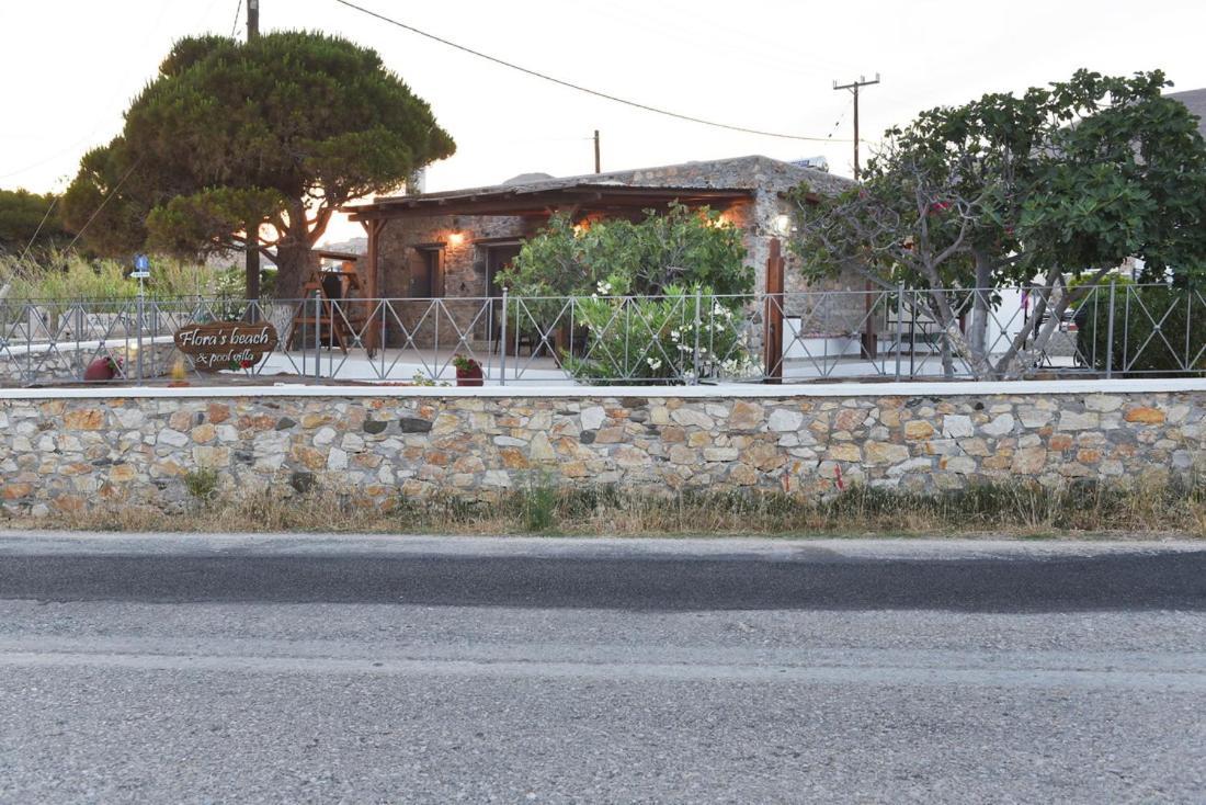 Flora'S Beach And Pool Villa In Syros Liaropa Bagian luar foto