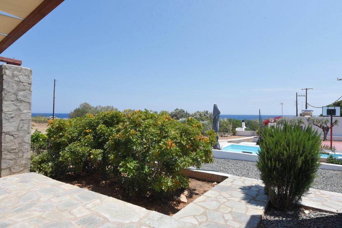 Flora'S Beach And Pool Villa In Syros Liaropa Bagian luar foto