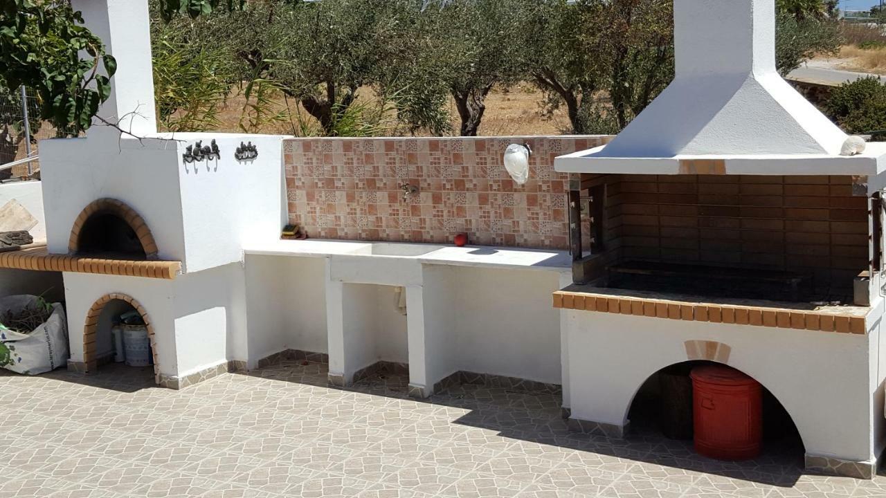 Flora'S Beach And Pool Villa In Syros Liaropa Bagian luar foto